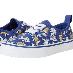 Vans Kids - Authentic Elastic Lace (Little Kid) Yeti Surf